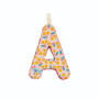 Fabric name letter – Reversible & glow-in-the-dark – Lilliputiens