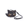 Sac à main chat noir paillettes – Cat's Meow – Great Pretenders