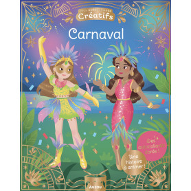My 500 Creative Stickers Activity Book – Carnival – Auzou Kids