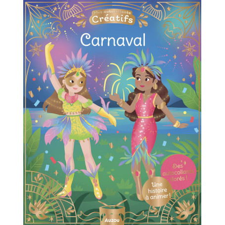 My 500 Creative Stickers Activity Book – Carnival – Auzou Kids