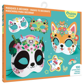 Pochette Masques Kawaii à Décorer – Auzou