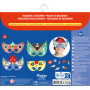 Pochette masques super-héros à décorer – Auzou – Mosaïque mousse