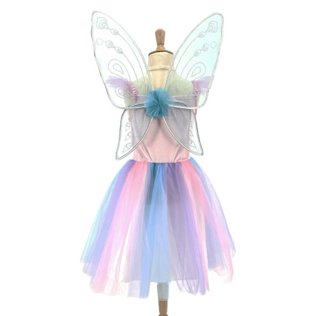 Apolline Fairy Costume – LaBay – Velvet Dress & Golden Wings