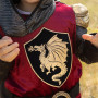 Tristan Knight Costume – LaBay – Medieval velvet tunic & cape set