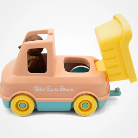 Camion Benne Petit Ours Brun – Pêche – Le jouet simple– Made in France