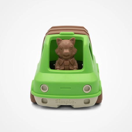 Chlorophylle Garbage Truck – Simple. – Recycled Made in France Toy