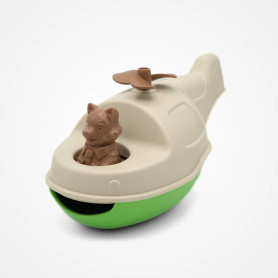 Cream Bath Helicopter – Le jouet simple - Made in France 2-in-1 Toy