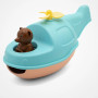 Petit Ours Brun Bath Helicopter – Mint – Le jouet simple
