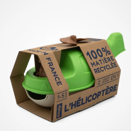 Hélicoptère de Bain Chlorophylle – Le jouet simple