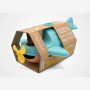 Little Brown Bear bath seaplane – Mint – Le jouet simple – 2-in-1 Toy