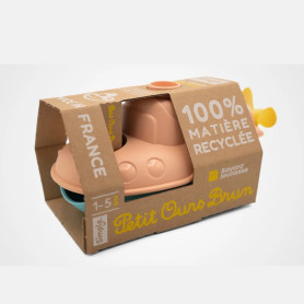 Little Brown Bear Bath Submarine – Peach – Le jouet simple