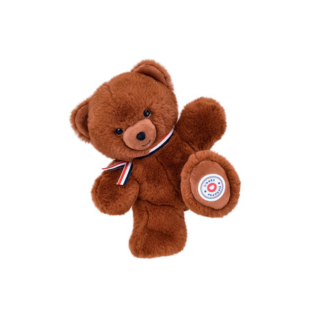Ours Articulé Français 25cm – Marron – L'Ours Français