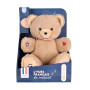 Ours Musical Tam Tam 30cm – Beige – L'Ours Français – Made in France