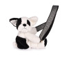 Sac Doudou Chien Noir & Blanc 30cm – Histoire d'Ours – Peluche & Sac