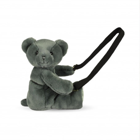 Green Teddy Bear Bag 30cm – Histoire d'Ours – Plush & Trendy Purse