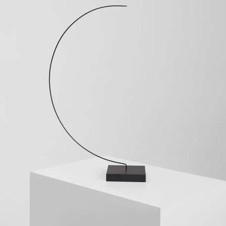 Support de Table pour Mobile Flensted – Présentoir Design Noir – Bois