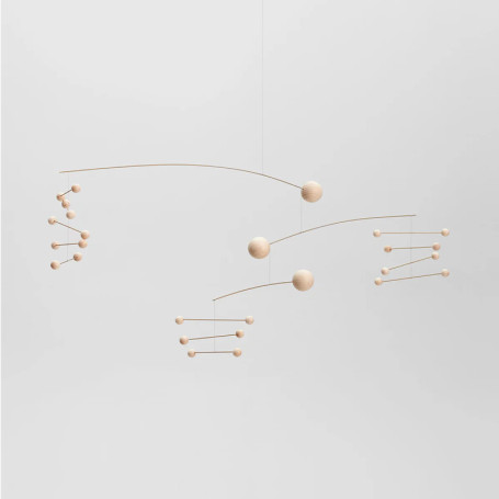 Mobile Symphony Nature M Flensted – Design Musical Bois – Déco 1972