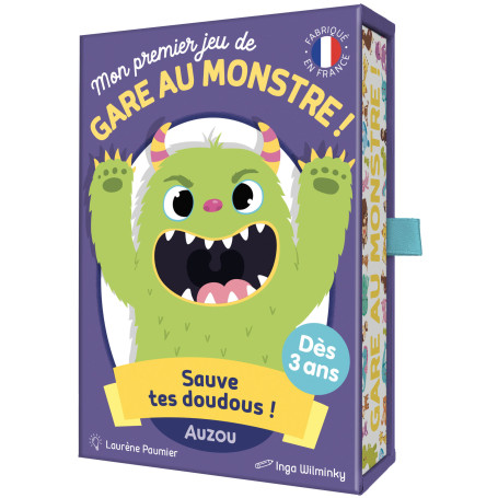eu de Cartes Gare au Monstre Auzou – Observation & Dénombrement 3 ans