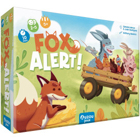 Jeu Fox alert! Auzou – Jeu coopératif bruitage & Mémoire 5 ans