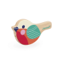 Janod Gioia Wooden Bird Whistle – Early Musical Toy for Kids 2+