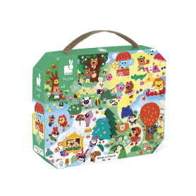 Janod 4 Seasons Puzzle – 36 Pieces cardboard – Made in France