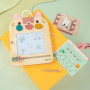 Lilliputiens Jeanne the Cat Wooden Magic Slate - From 18 Months
