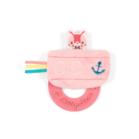 Lilliputiens Jeanne the Cat Teething Ring - From 3 Months