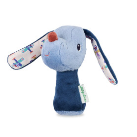 Hochet piou Jules bleu Lilliputiens - Dès la naissance