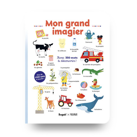 Livre Audio Mon Grand Imagier Bugali x Fleurus