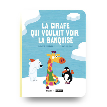 Livre Audio La Girafe qui voulait voir la banquise Bugali - Dès 5 Ans