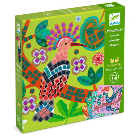 Djeco Canopy Mosaic Craft Kit - Creative Activity 5-8 Years