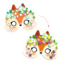 Djeco Forest Animals Mosaic Masks DIY Kit - Kids Craft Activity