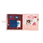 Lilliputiens Lena Chases Nightmares Fabric Book - Baby Toy