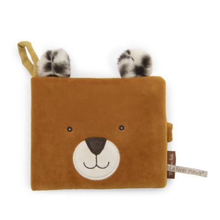 Moulin Roty Fabric Photo Album - Taigo the Leopard Baby Gift