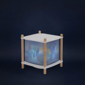 Moulin Roty La Forêt Mawa Magic Lantern Revolution 2.0 - Nightlight