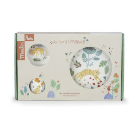 Set Vaisselle Porcelaine La Forêt Mawa Moulin Roty - Repas Enfant