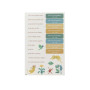 Moulin Roty La Forêt Mawa Book Height Chart - Nursery Decor