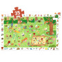 35-piece observation puzzle - The little friends' square
