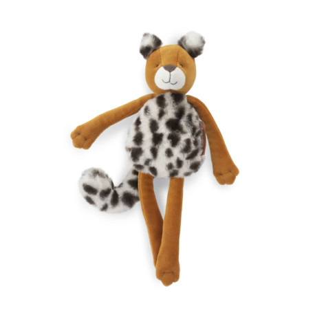 Moulin Roty La Forêt Mawa Taïgo Leopard Rattle Comforter - Baby Toy