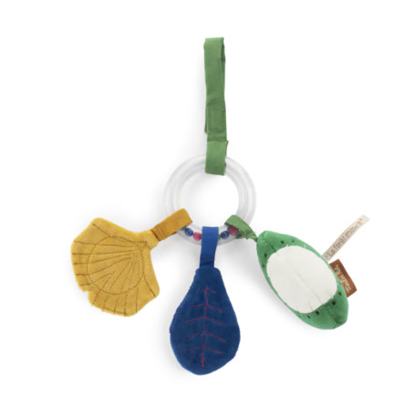 Moulin Roty La Forêt Mawa Hanging Activity Ring - Baby Sensory Toy