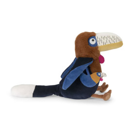 Moulin Roty La Forêt Mawa Litchi Hornbill Large Activity Plush