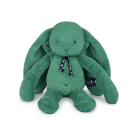 Peluche Lapin Méloé Vert Prairie Fabriquée en France - Maïlou