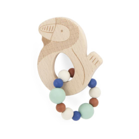 Hochet Anneau de Dentition Calao La Forêt Mawa - Moulin Roty