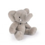 Maïlou Tradition Grey Sowen Elephant Plush - Made in France
