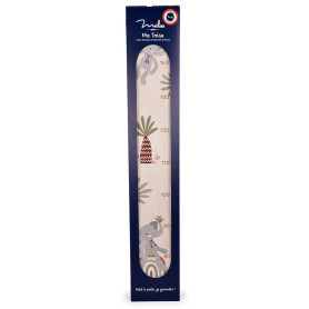 Maïlou Tradition Jungle Elephant Wooden Height Chart - Made in France