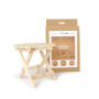 Maïlou Tradition Wooden Folding Table for Dolls - Made in France
