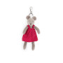 Moulin Roty Nini Mouse Plush Keychain - La Grande Famille