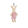 Moulin Roty Sylvain Rabbit Plush Keychain - La Grande Famille
