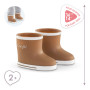Bottes de Pluie Marron Poupon 36 cm - Chaussures Corolle
