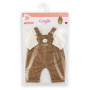 Corolle Bear Overalls & T-Shirt Set for 36cm Baby Doll - Clothes